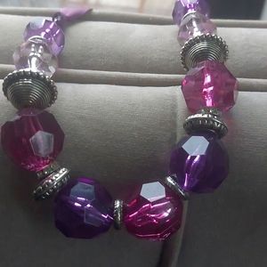 Short purple 💜 necklace